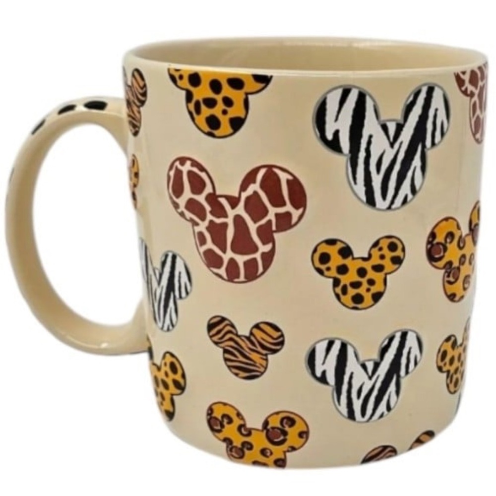 Disney Animal Print Mickey Mouse Mug